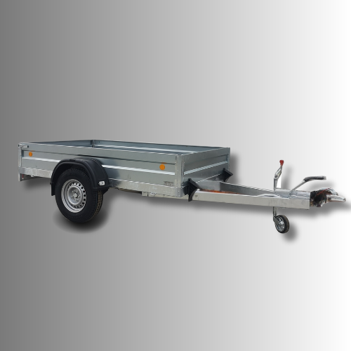 Brzdené prívesy-Plechové bočnice kolesa vedľa do 1000 kg