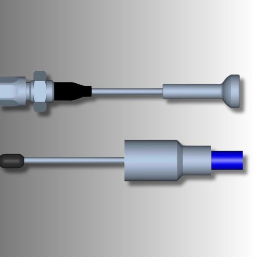 Brzdové lanka zakončenie hríbik