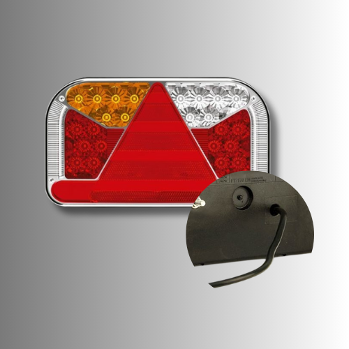 Koncové svetlá LED napájanie káblom