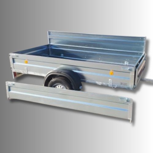 Plechové bočnice na príves