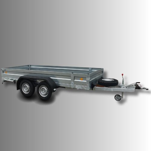 Brzdené dvojnápravové prívesy do 3500 kg