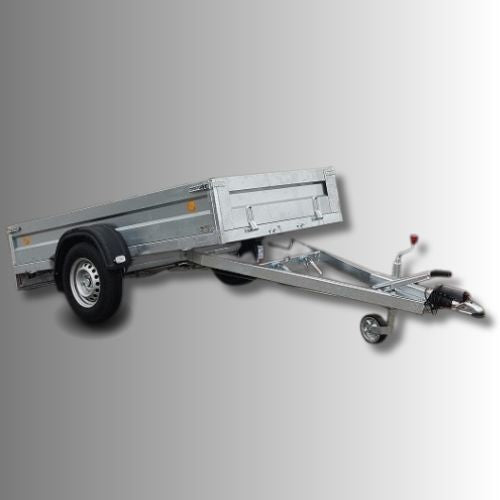 Brzdené výklopné prívesy do 1000 kg