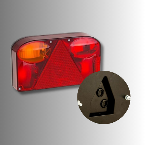 Koncové svetlá žiarovkové napájanie káblom