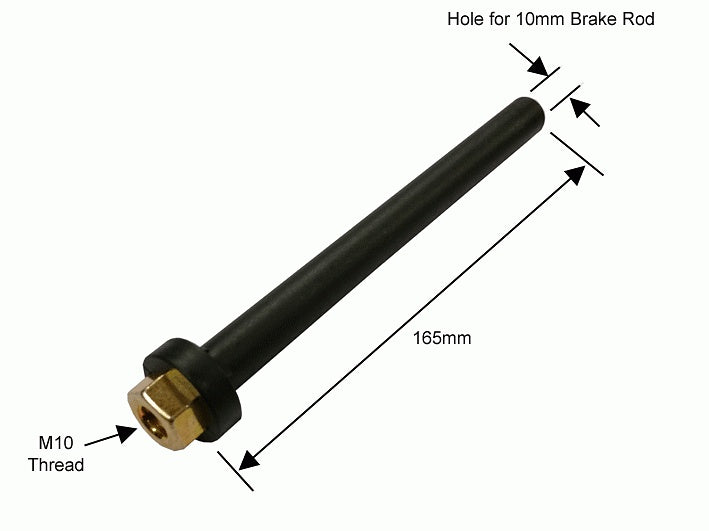 Koncovka brzdnej tyče