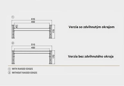 Nájazdové lyžiny 7200 kg 4 m MM171SL.53.40