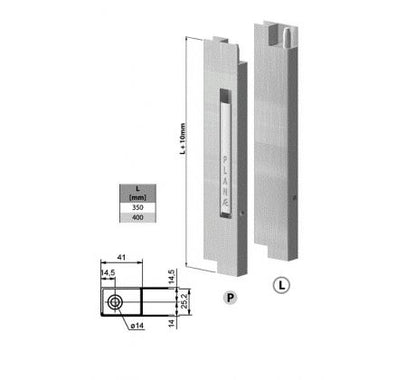 AL uzáver Planae 400mm pravý