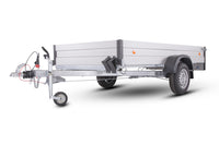 Prívesný vozík brzdený agados ALUX-27 B1 1300kg