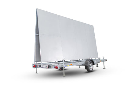 Prívesný vozík brzdený agados BIG SIZE B1  -1300kg