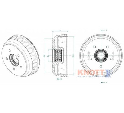 Brzdový bubon KNOTT