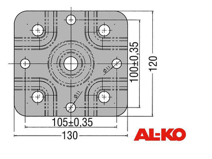 Držiak oporného kolesa otočný