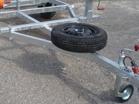 Držiak rezervného kolesa - lodné prívesy