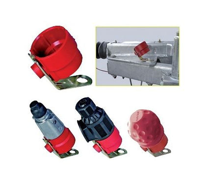 Držiak zástrčky plast 7/13