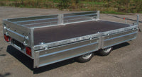Prívesný vozík  dvojnápravový 1500x3500