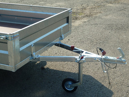 Prívesný vozík dvojnápravový 1500x2500