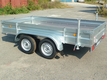 Prívesný vozík dvojnápravový 1500x2500