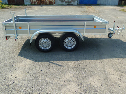 Prívesný vozík dvojnápravový 1500x2500
