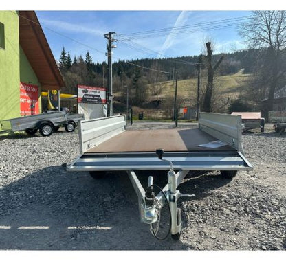 Prívesný vozík nebrzdený Dvojnápravový 1500x2500