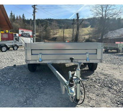 Prívesný vozík nebrzdený Dvojnápravový 1500x2500