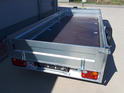 Prívesný vozík brzdený dvojnápravový 2000kg - 1800x3000