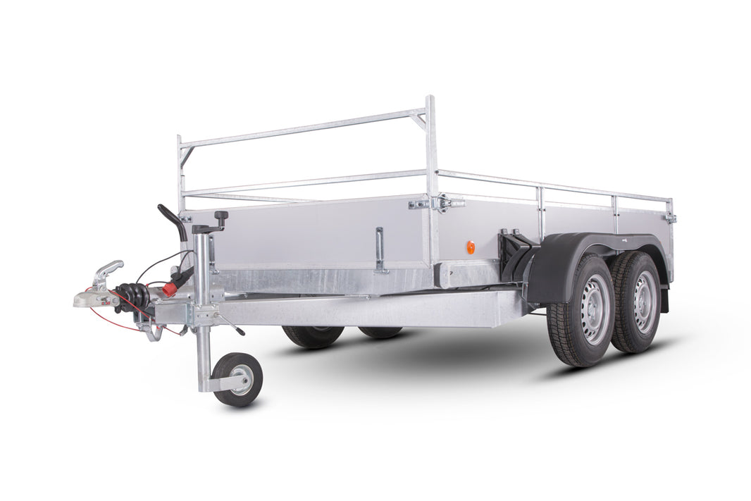 Prívesný vozík brzdený dvojnápravový Agados ALUX-30 B2 2700kg