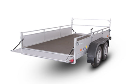 Prívesný vozík brzdený dvojnápravový Agados VZ-31 B2 - 2700kg