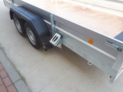 Prívesný vozík brzdený dvojnápravový 2000kg - 1800x3000