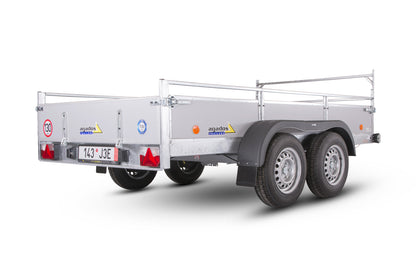 Prívesný vozík brzdený dvojnápravový Agados VZ-31 B2 - 2700kg
