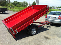 Farebné prevedenie prívesu sklápač 1S