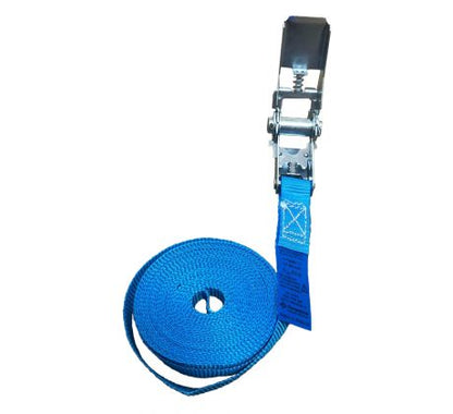 Jednodielny upínací pás s račňou