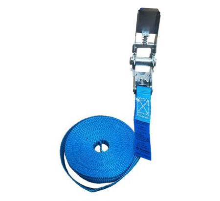 Jednodielny upínací pás s račňou