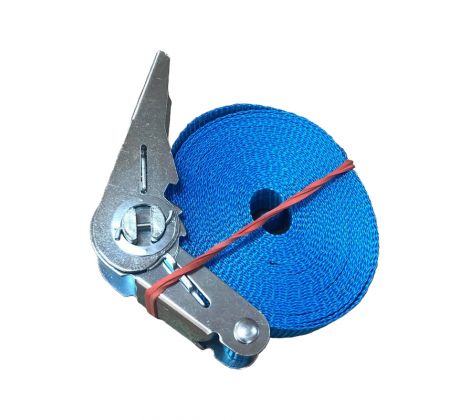 Jednodielny upínací pás s račňou