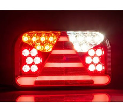 Svetlo FT 170 ľavá strana s ŠPZ bajonet LED FRISTOM