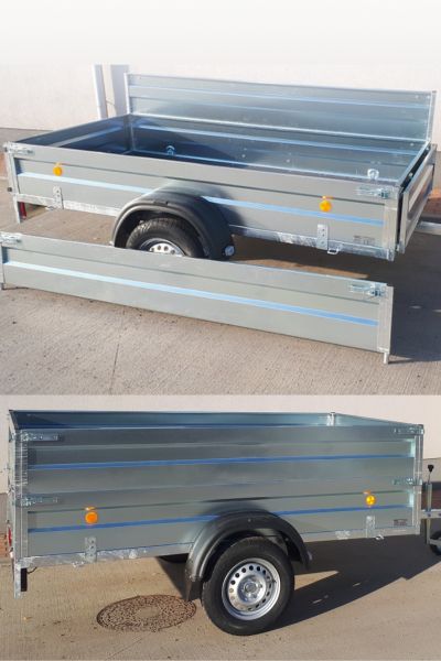 Nádstavbové bočnice ZN 340 mm 1060x2000