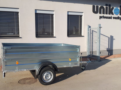 Nadstavbové bočnice z pozinkovaného plechu 1250x2000