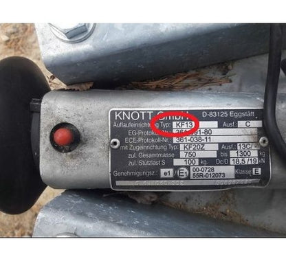 Nájazdová brzda KNOTT