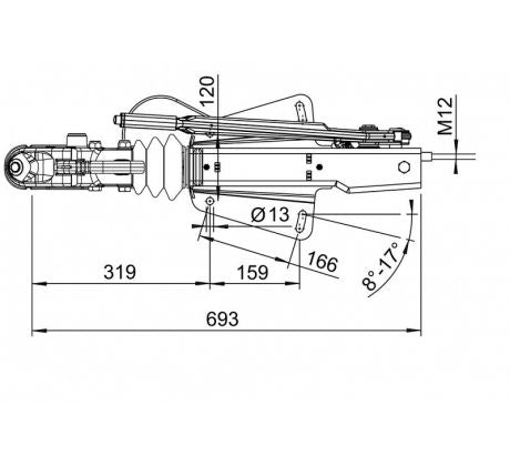 Nájazdová brzda AL-KO