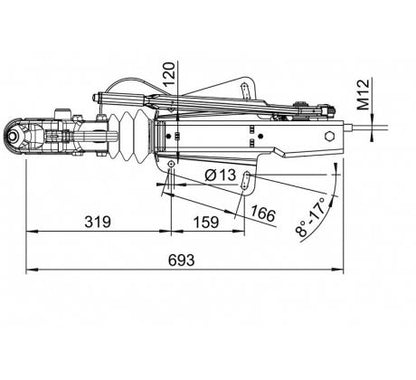 Nájazdová brzda AL-KO