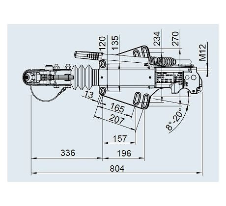 Nájazdová brzda AL-KO