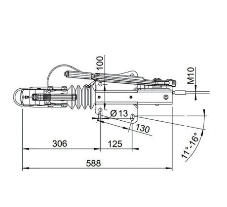 Nájazdová brzda AL-KO