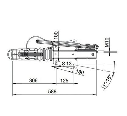 Nájazdová brzda AL-KO