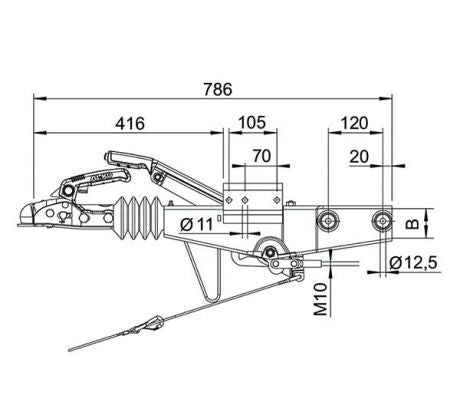 Nájazdová brzda AL-KO