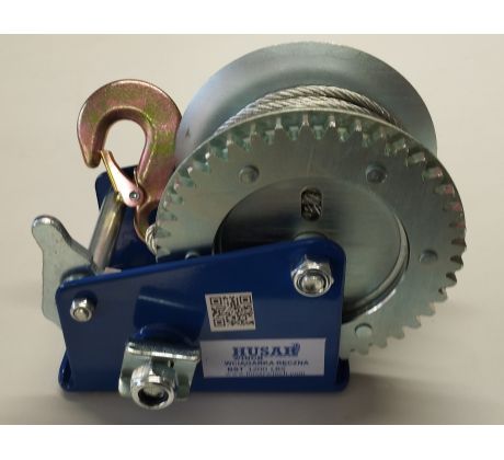 Navijak ručný BST 1200 LBS/ 540 kg s oceľovým lanom