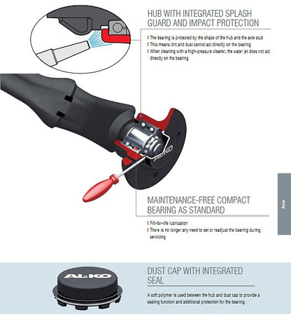 Náprava 750kg AL-KO