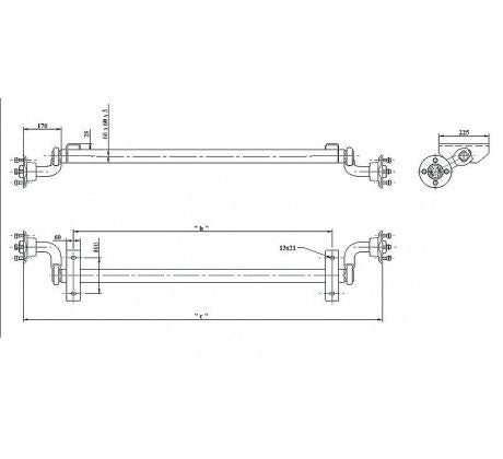 Náprava 750 kg KNOTT