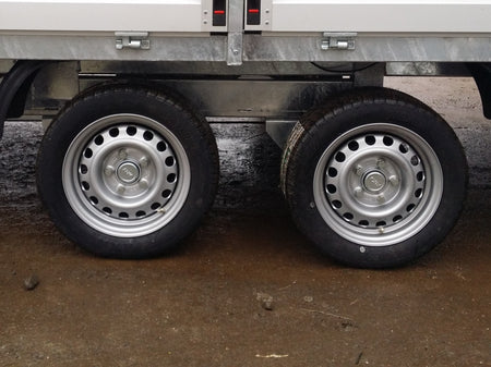 Nízkoprofilové kolesá 155/70 R12 ložná plocha 650 mm od vozovky