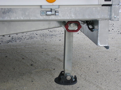 Oporná noha 500kg 510 bez kľuky sklopná
