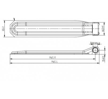 Pánty na prívesný vozík