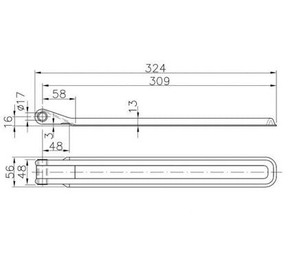 Pánt BSCH 10-17-320