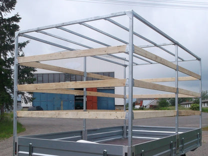 Plachtová nadstavba KPLP 1580 x 2580 x 800 výška ložnej plochy 1000 mm