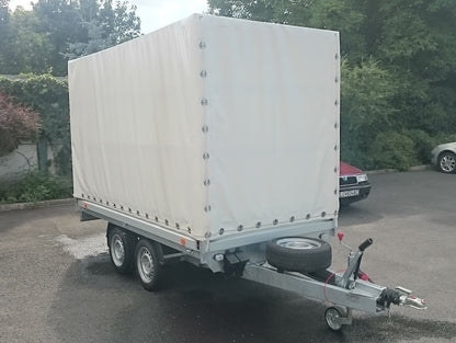Plachtová nadstavba KPLP 1580 x 2580 x 800 výška ložnej plochy 1000 mm
